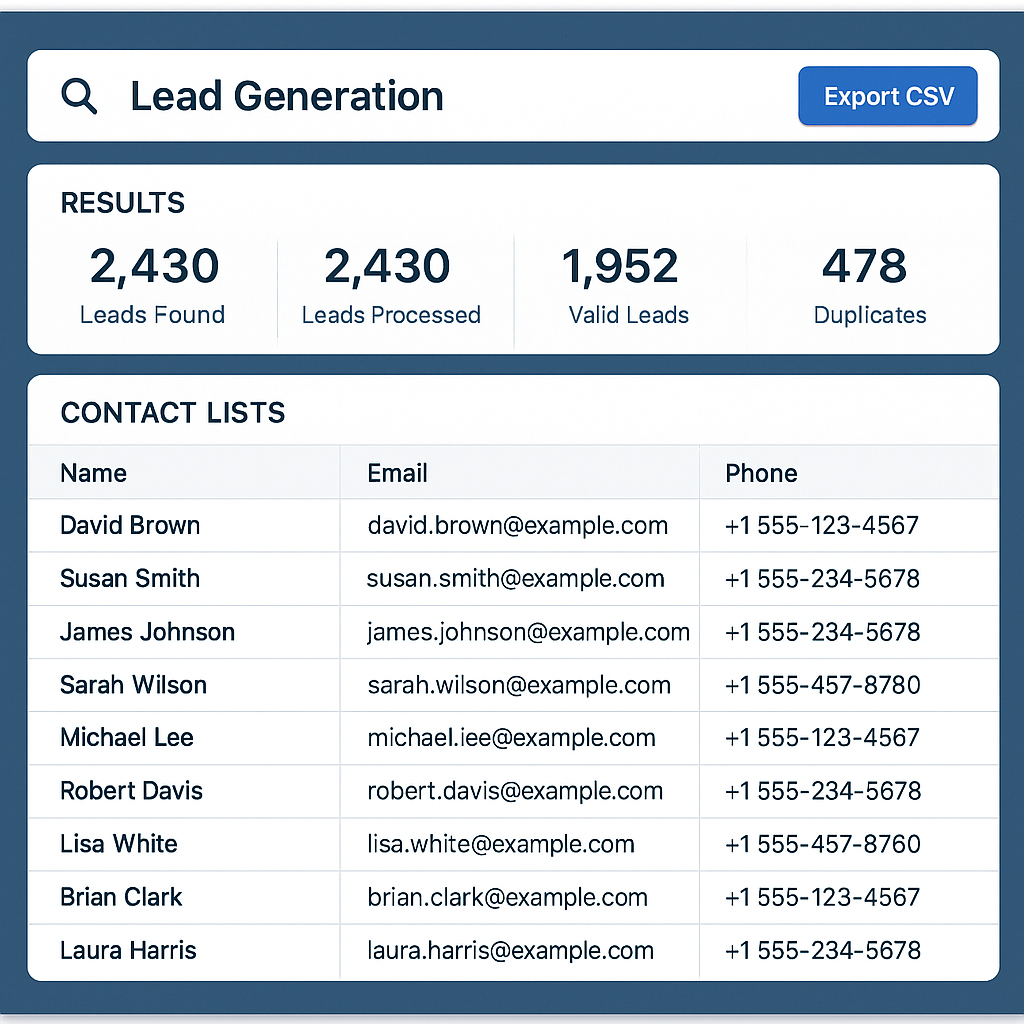 MAGICLEADS Solution